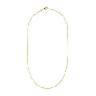 Gold Chain Link Necklace