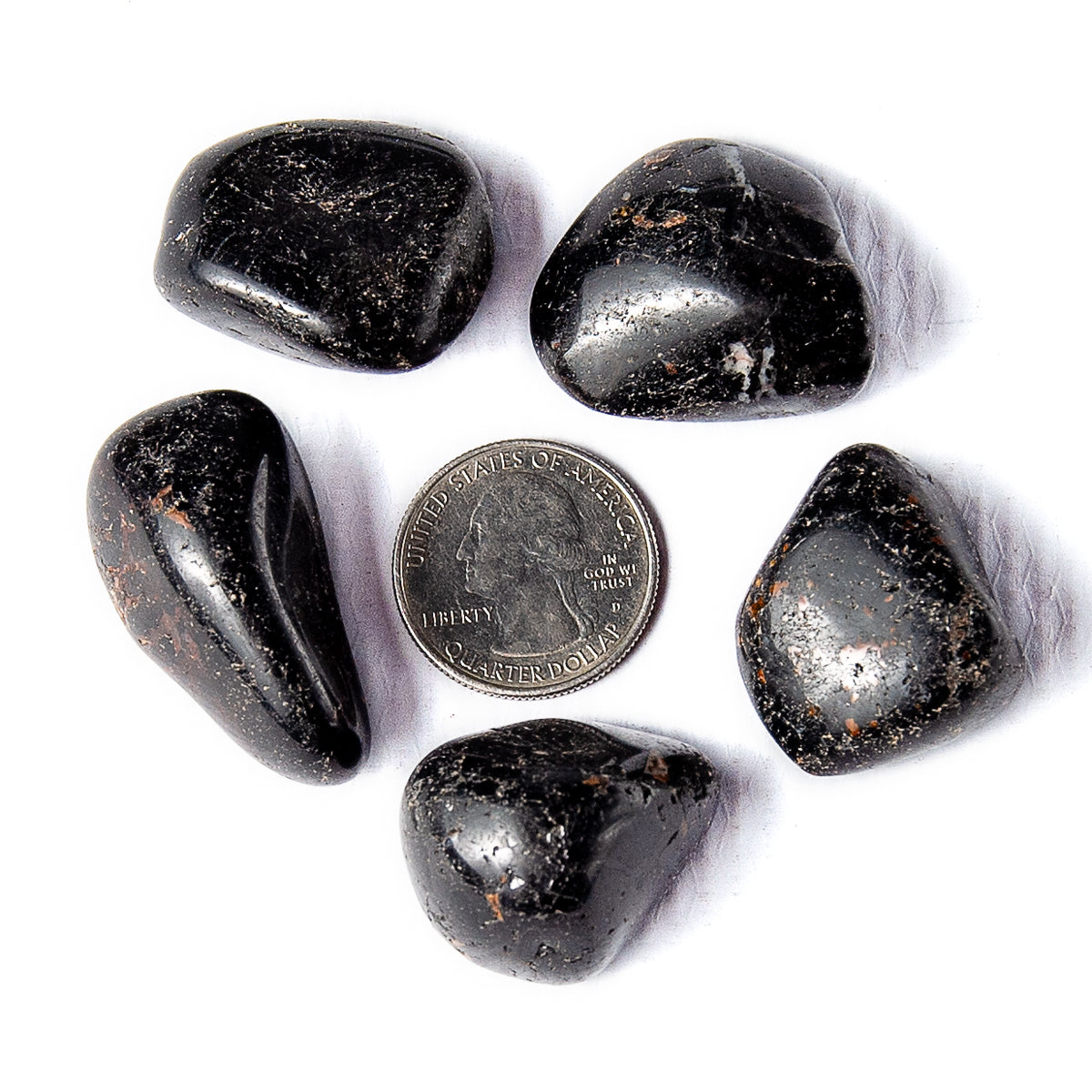Large Tumbled Black Tourmaline