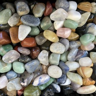 Large Tumbled Natural Assorted Gemstone Mix