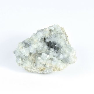 Madagascar Celestite Crystal druzy cluster sky Blue Geode Mineral 7.7oz
