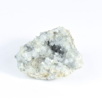 Madagascar Celestite Crystal druzy cluster sky Blue Geode Mineral 7.7oz