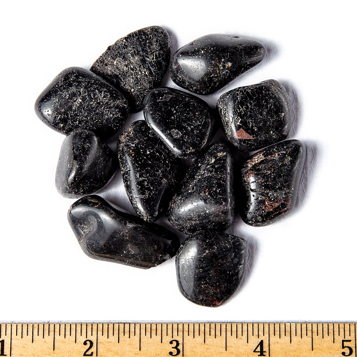 Medium Tumbled Black Tourmaline