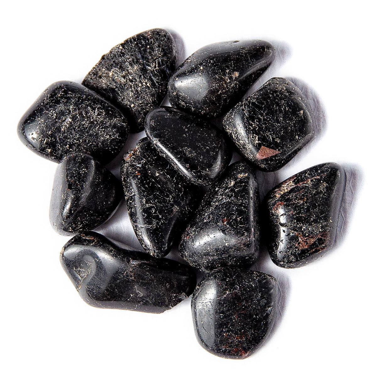 Medium Tumbled Black Tourmaline