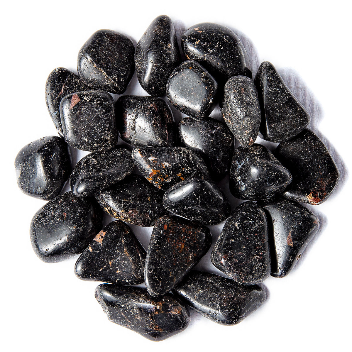 Medium Tumbled Black Tourmaline