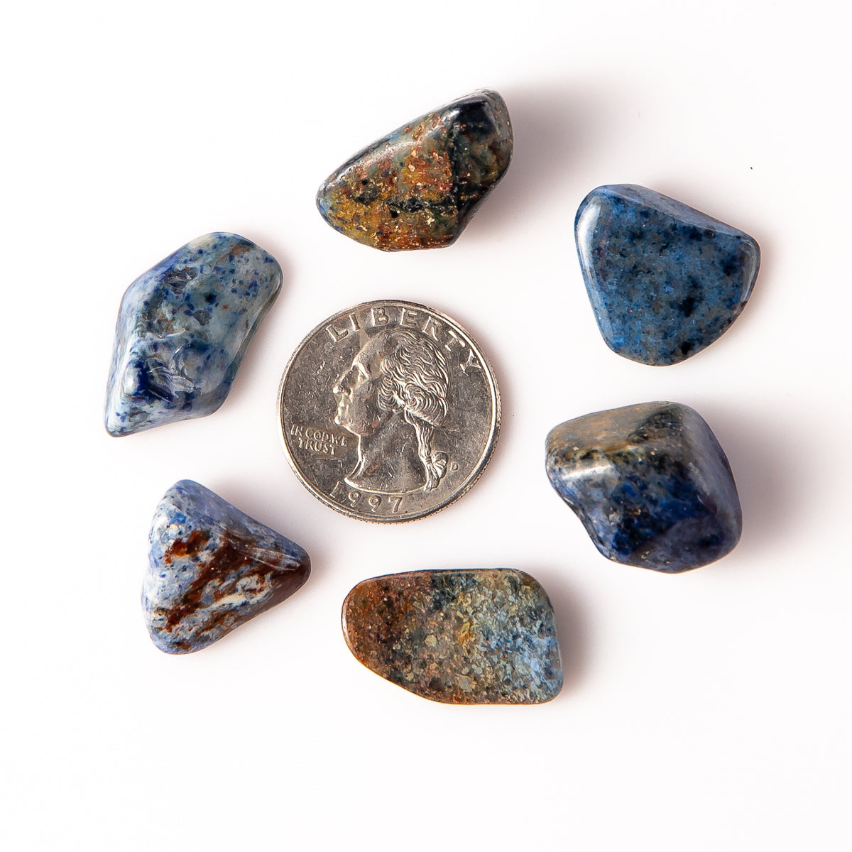 Medium Tumbled Dumortierite
