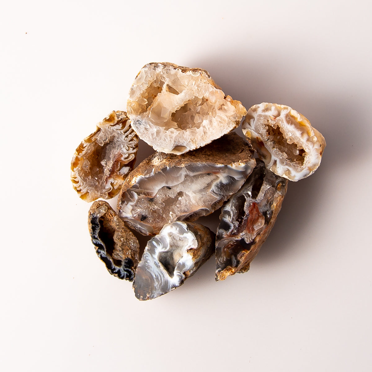 Mini Rough/Raw Agate Oco Geodes