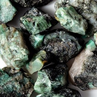 Mixed Size Rough/Raw Emerald