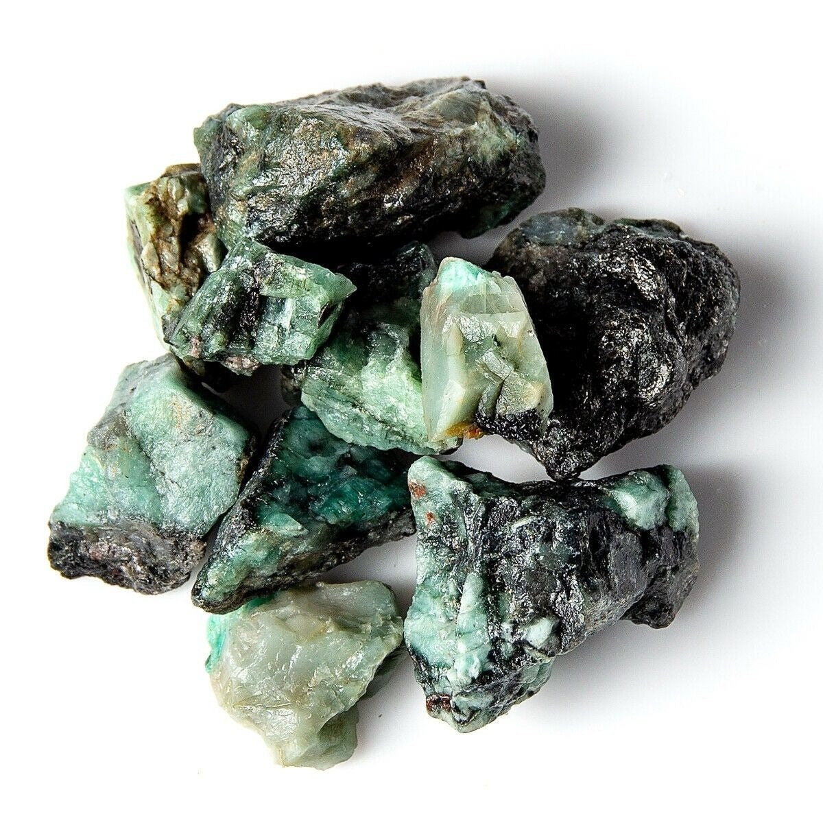 Mixed Size Rough/Raw Emerald