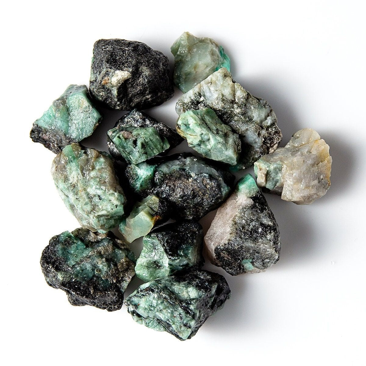Mixed Size Rough/Raw Emerald