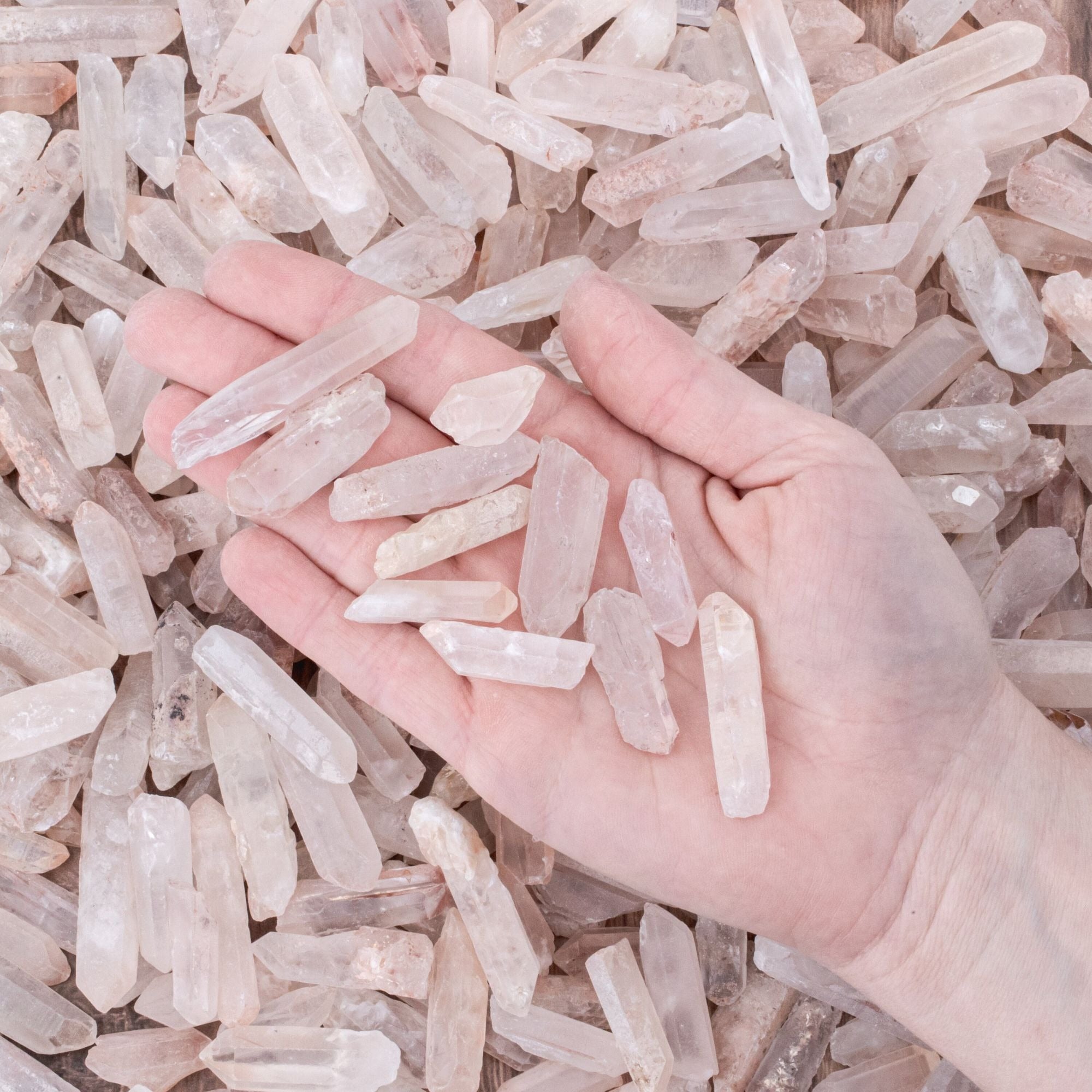 NEW! Small Rough/Raw Red Hematoid Quartz Points
