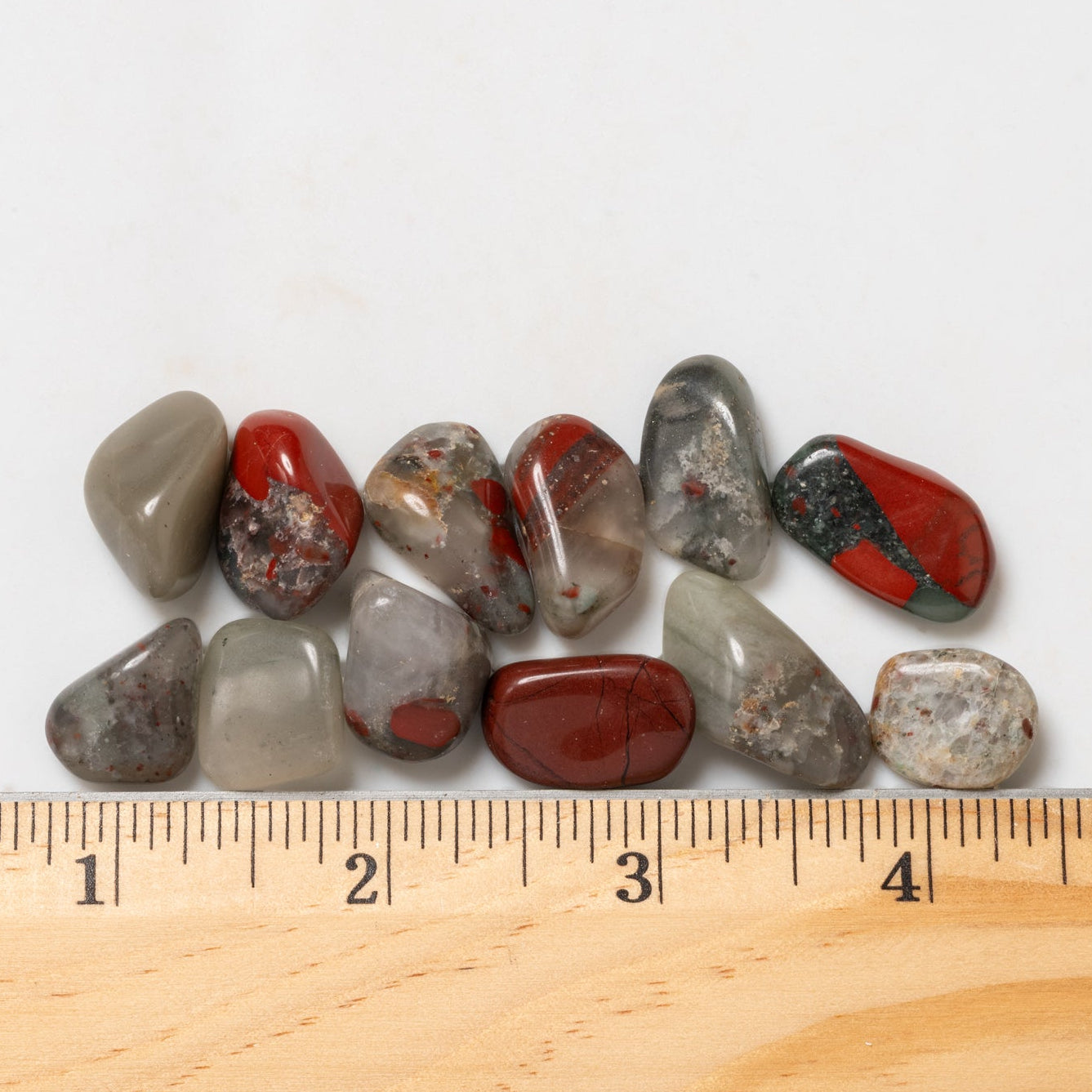 NEW! Small Tumbled African Bloodstone Seftonite