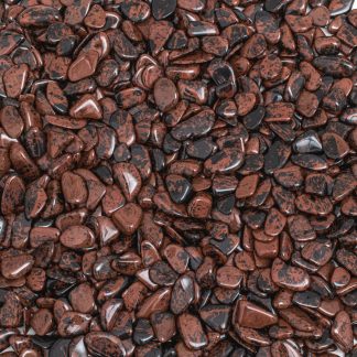 NEW! Small Tumbled Mahogany Obsidian