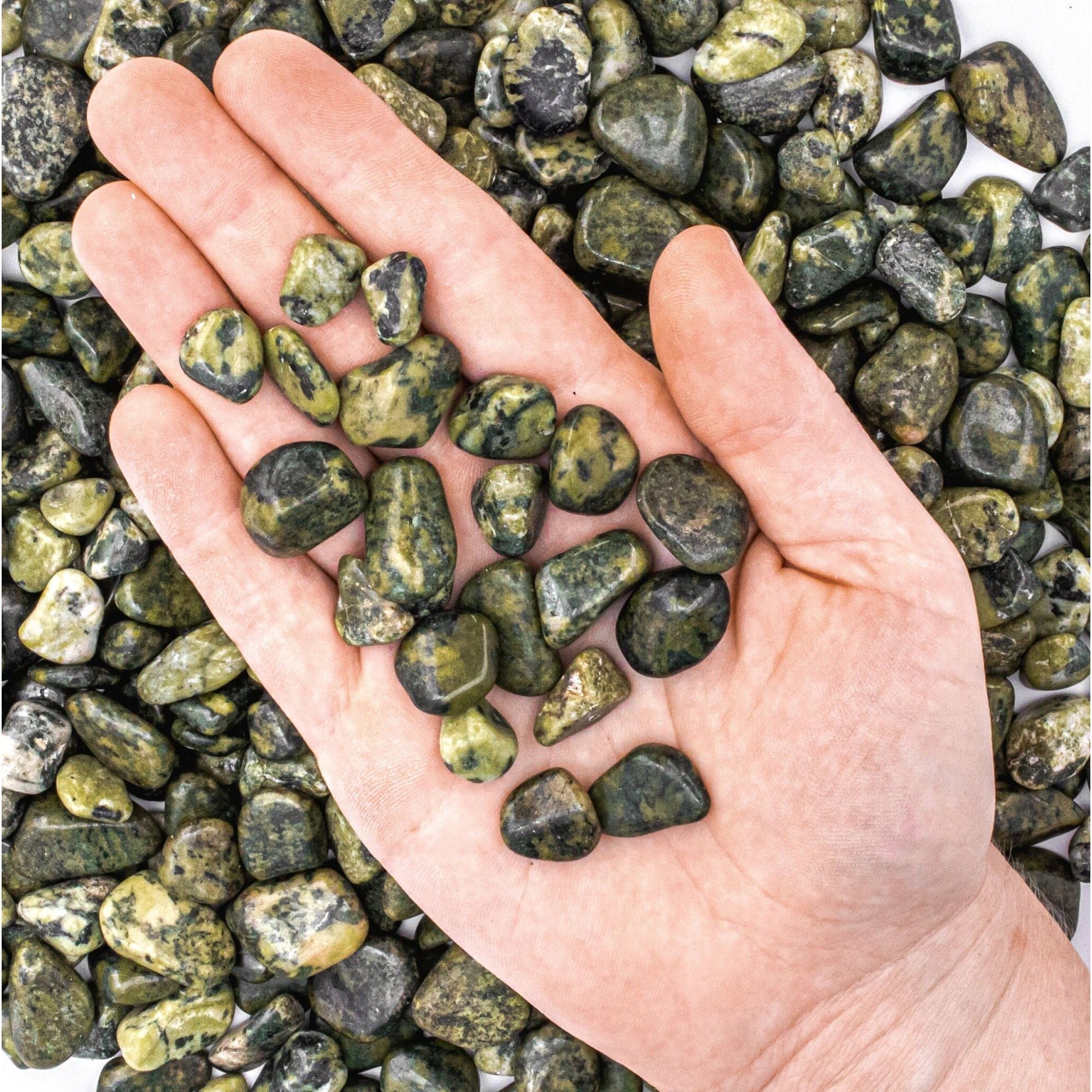 NEW! Small Tumbled Nephrite Jade