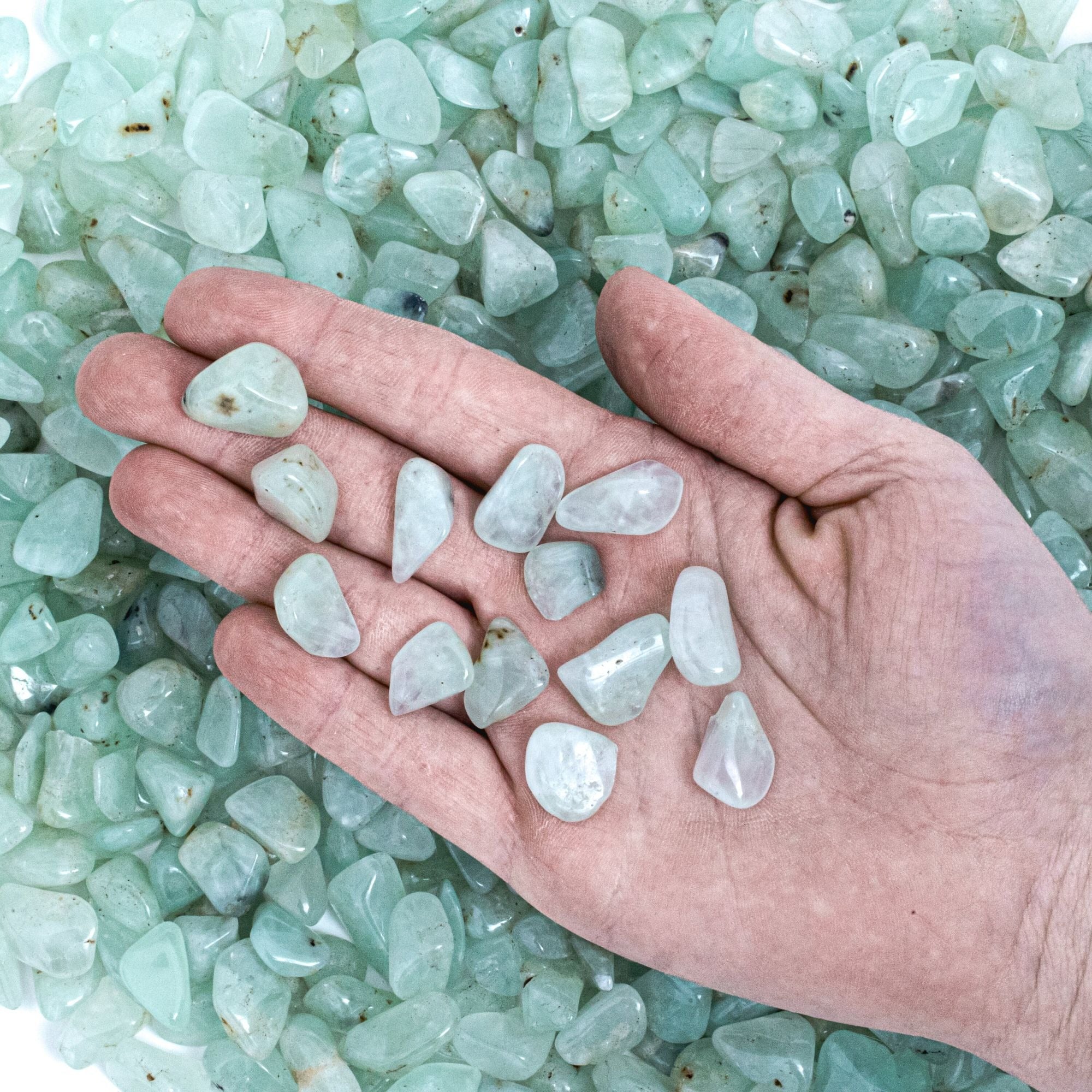 NEW! Small Tumbled Prehnite