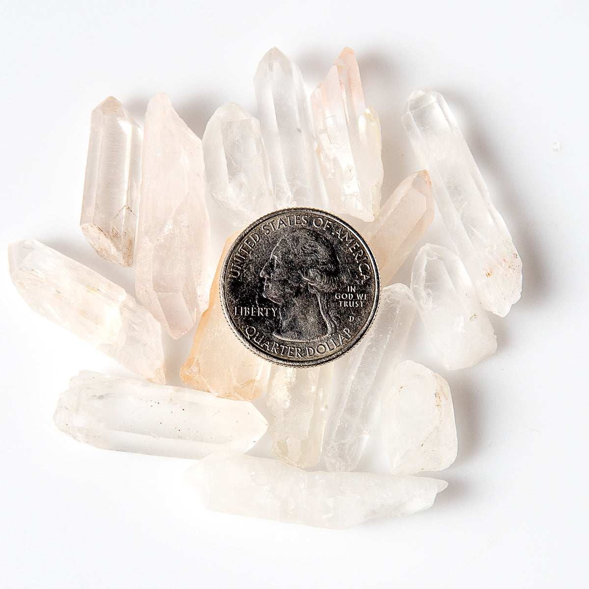 Small Madagascar Rough/Raw Quartz Crystal Points