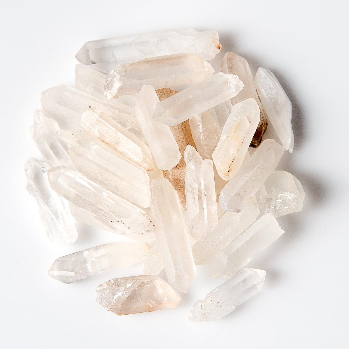 Small Madagascar Rough/Raw Quartz Crystal Points
