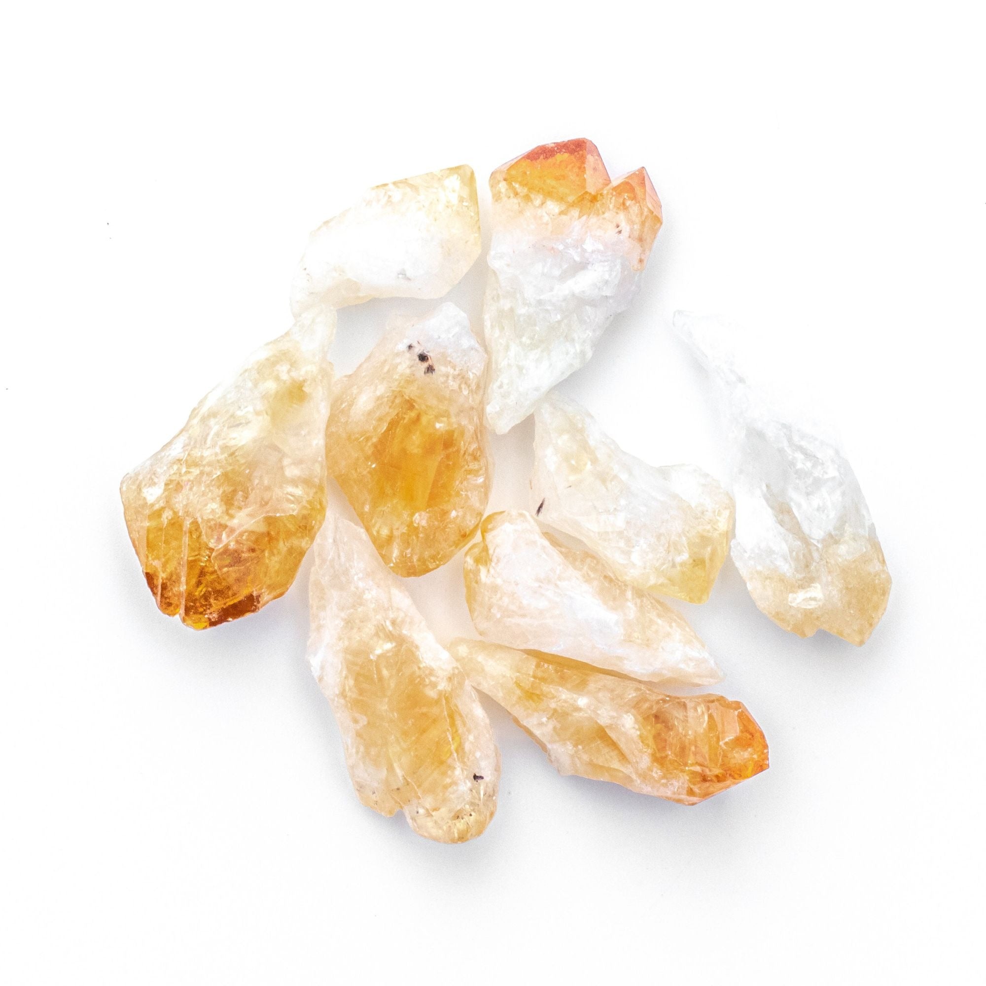 Small Rough/Raw Citrine Points