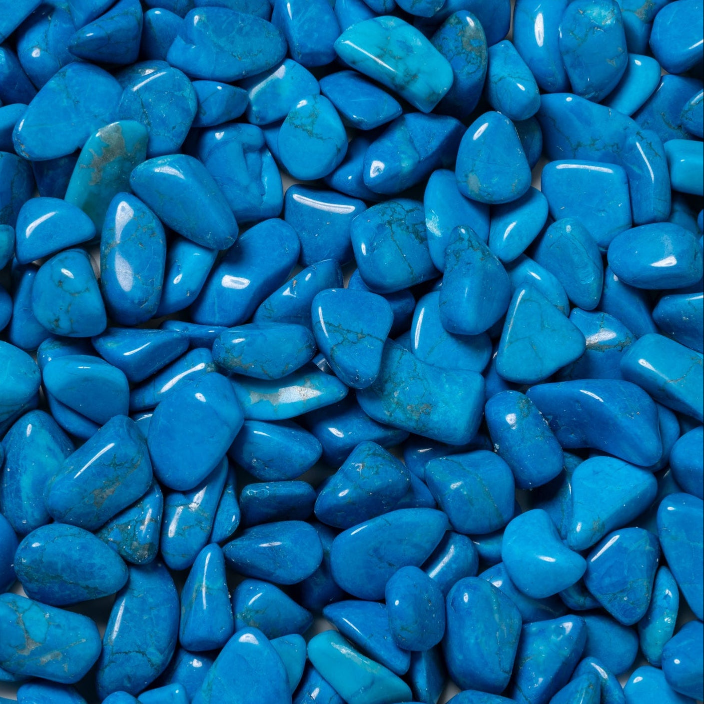 Small Tumbled Blue Howlite