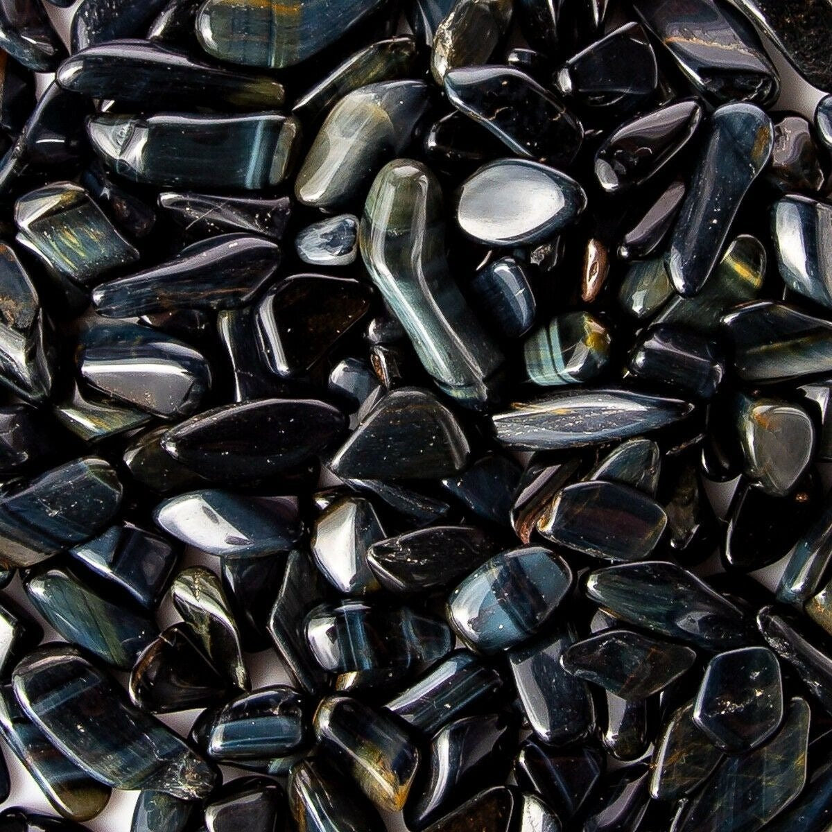 Small Tumbled Blue Tiger Eye