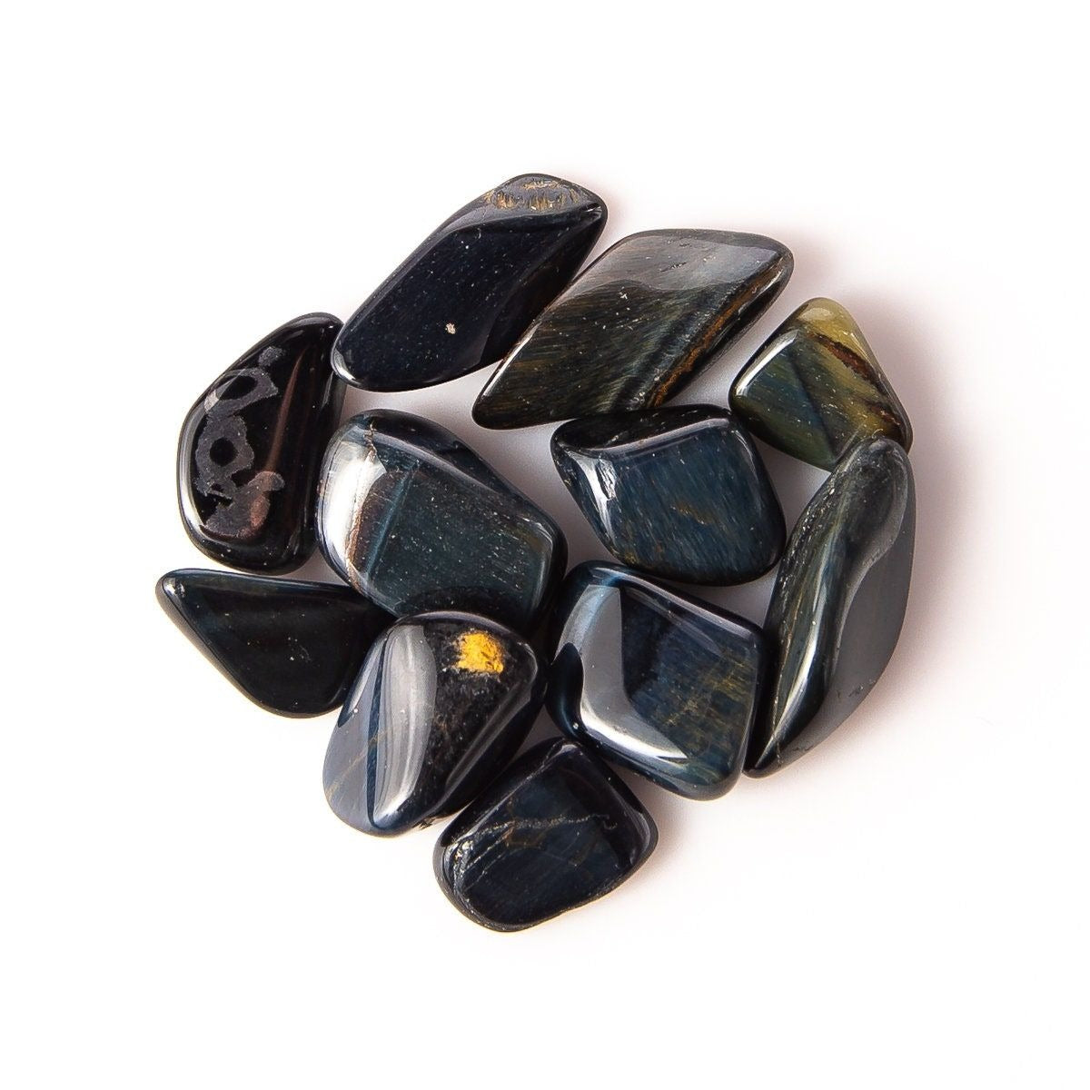 Small Tumbled Blue Tiger Eye