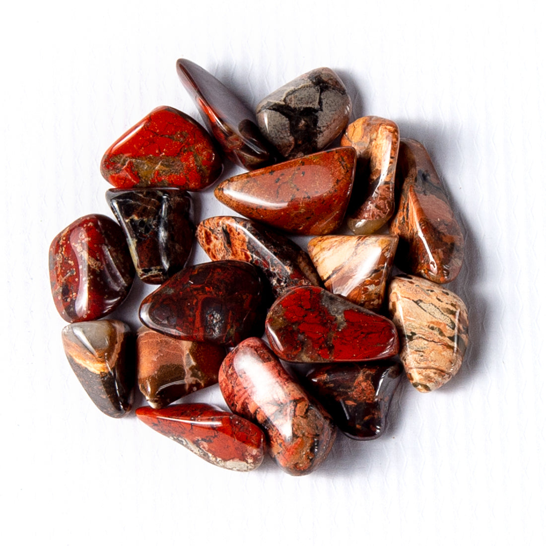 Small Tumbled Brecciated Jasper