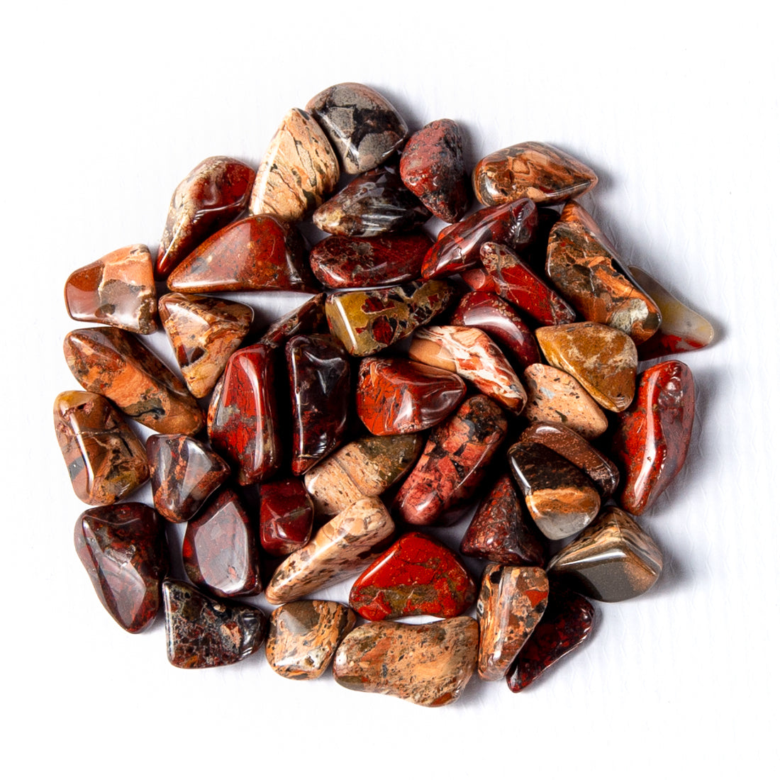 Small Tumbled Brecciated Jasper