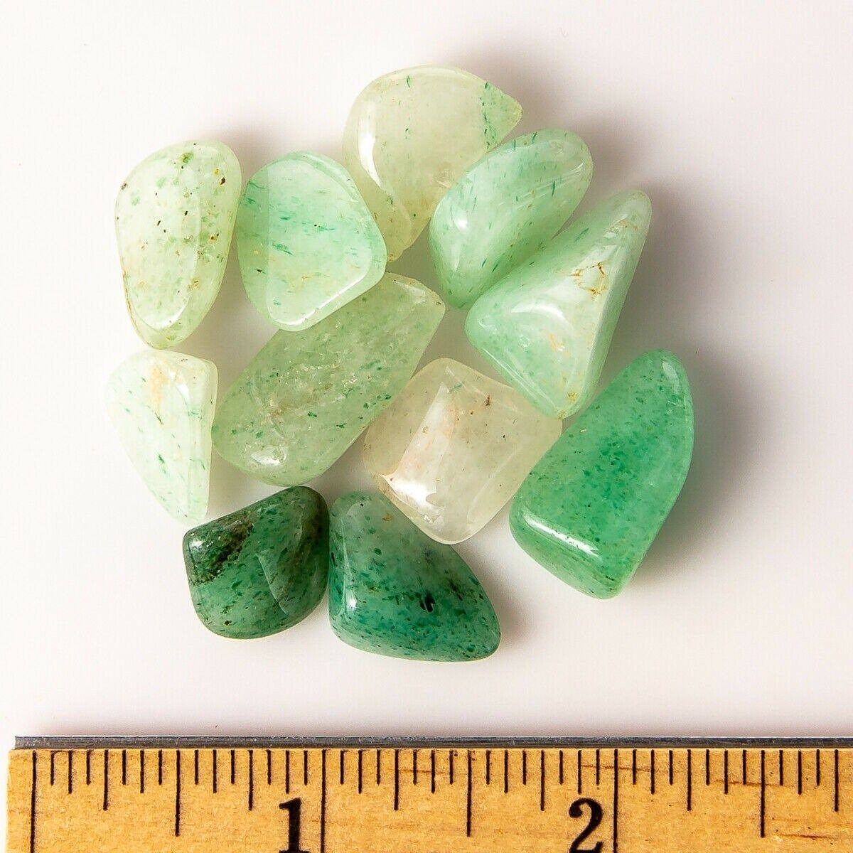 Small Tumbled Green Multi Aventurine