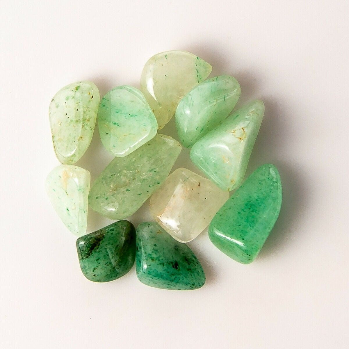 Small Tumbled Green Multi Aventurine