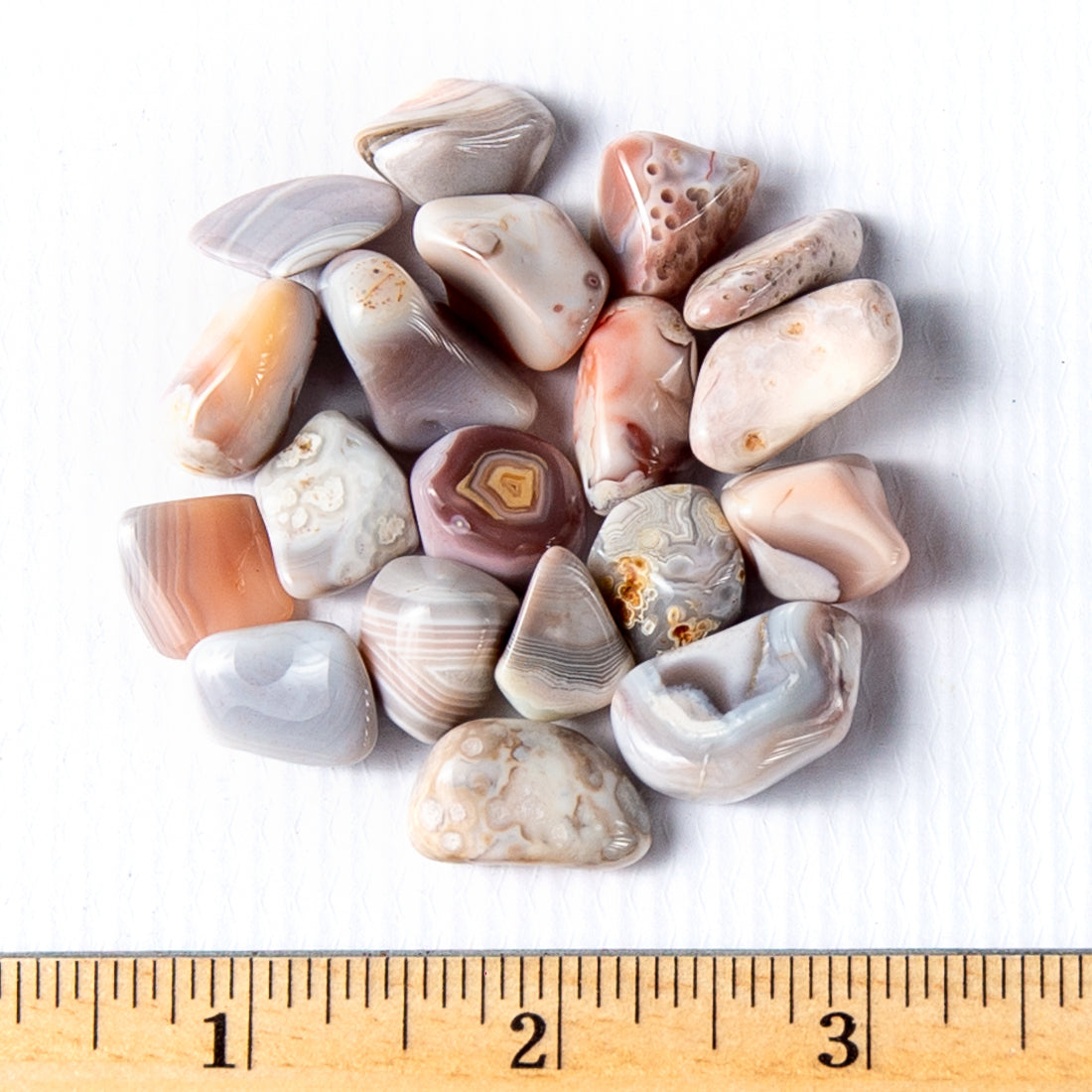 Small Tumbled Pink Botswana Agate
