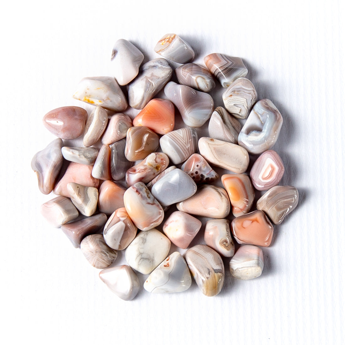 Small Tumbled Pink Botswana Agate