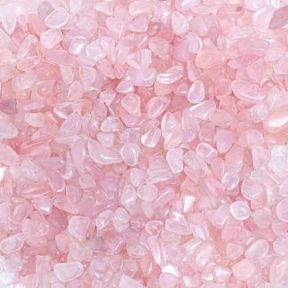 Small Tumbled Pink Girasol Quartz