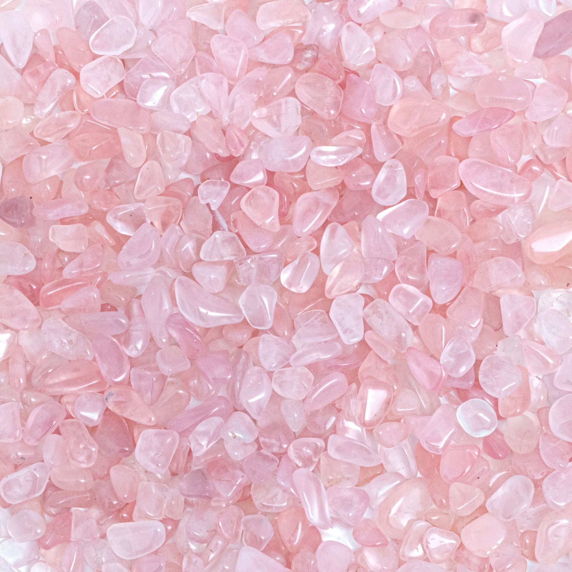 Small Tumbled Pink Girasol Quartz