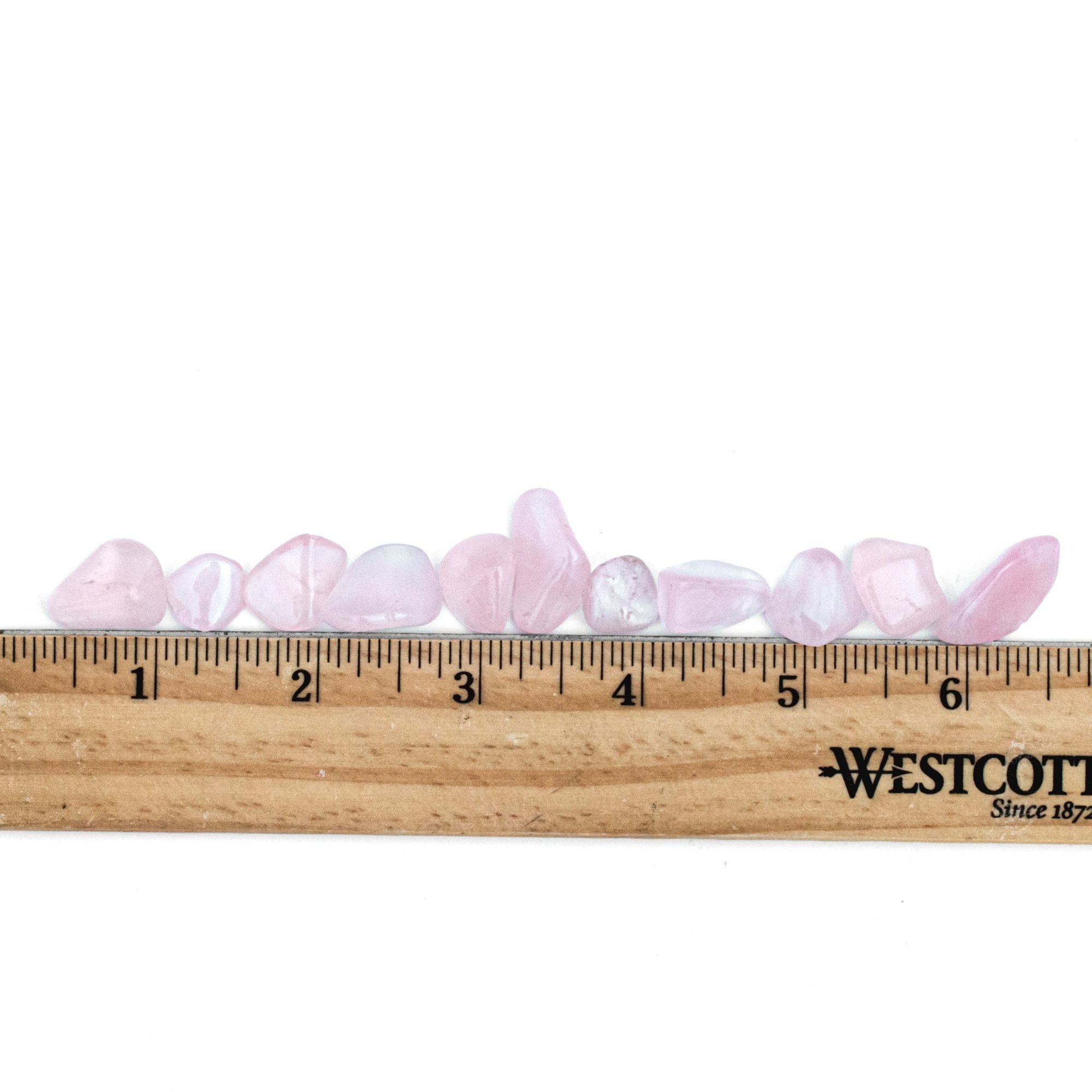 Small Tumbled Pink Girasol Quartz