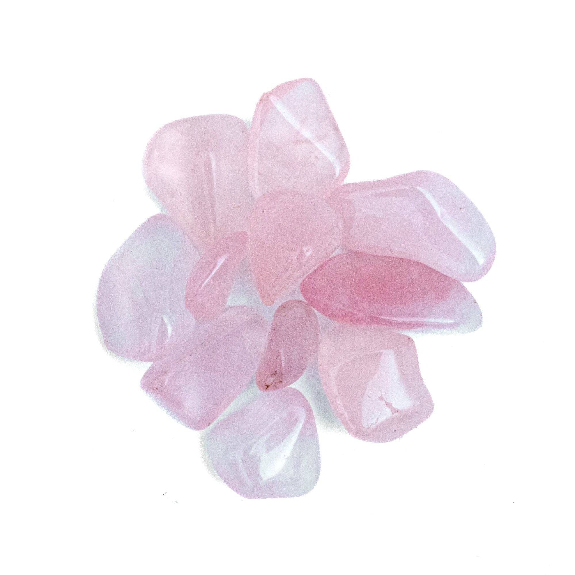 Small Tumbled Pink Girasol Quartz