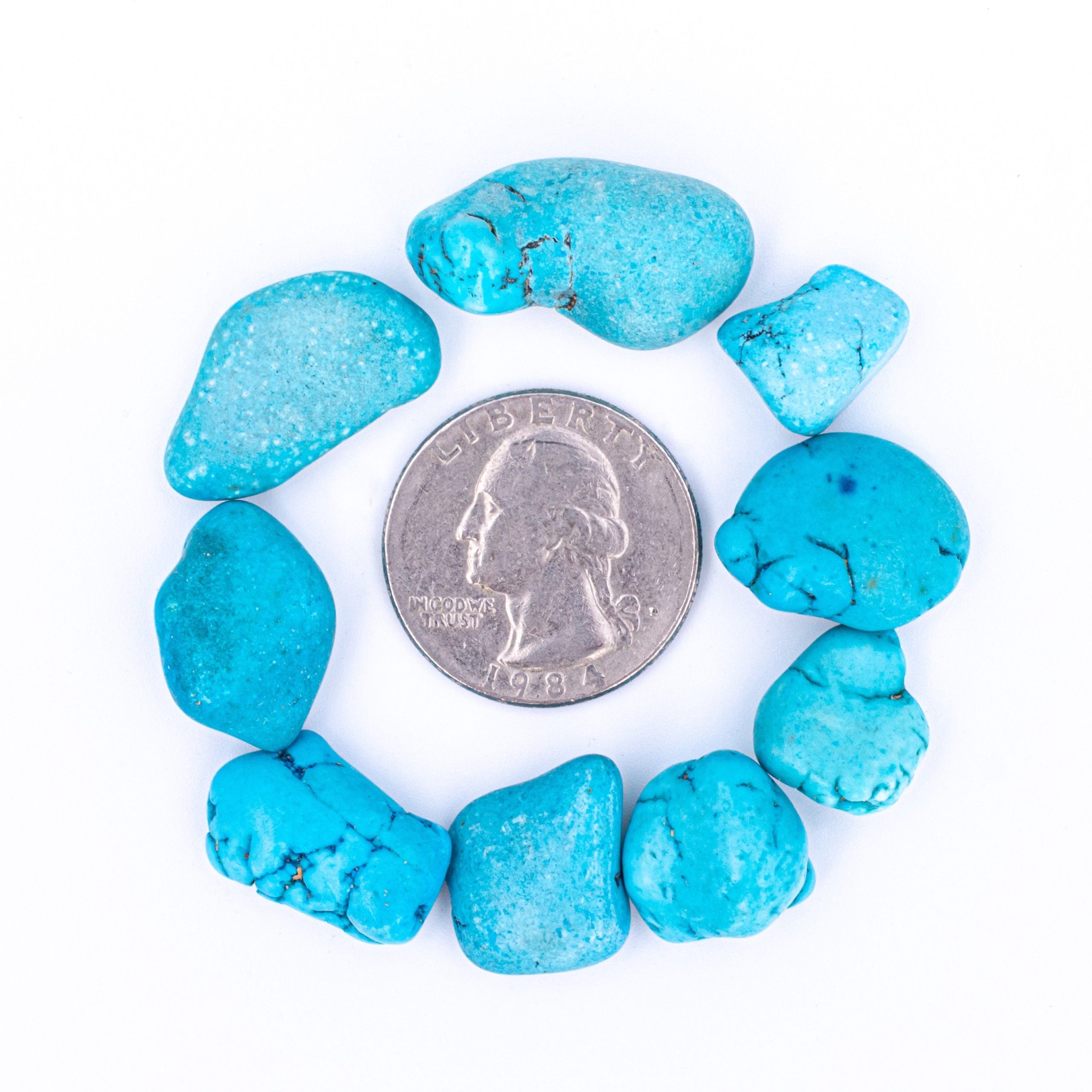Small Tumbled Turquenite