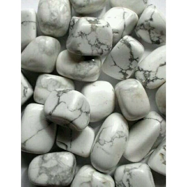 Small Tumbled White Howlite