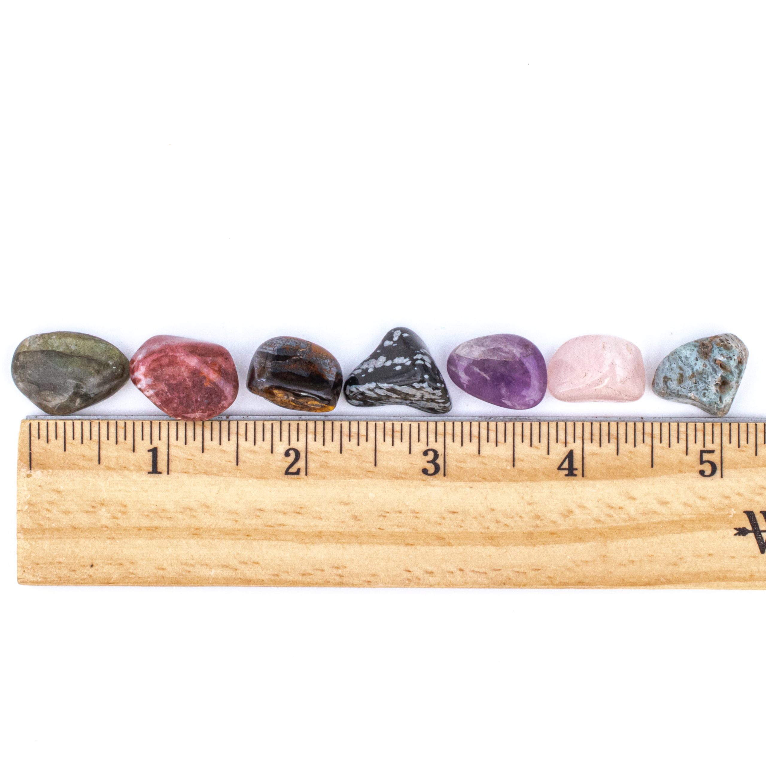 Small Tumbled Worldwide Assorted Gemstone Mix
