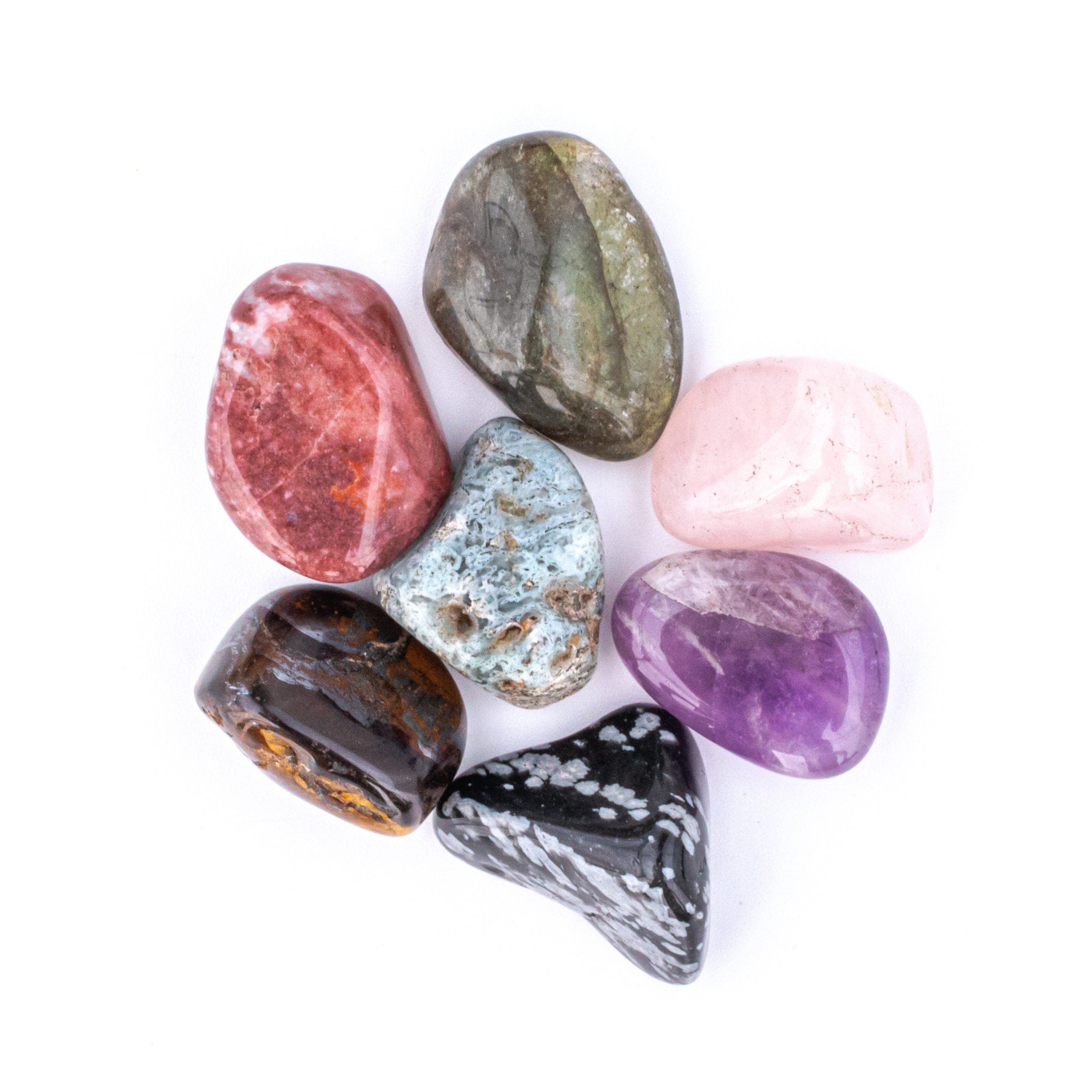 Small Tumbled Worldwide Assorted Gemstone Mix